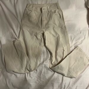 Cream Brandy cargo pants